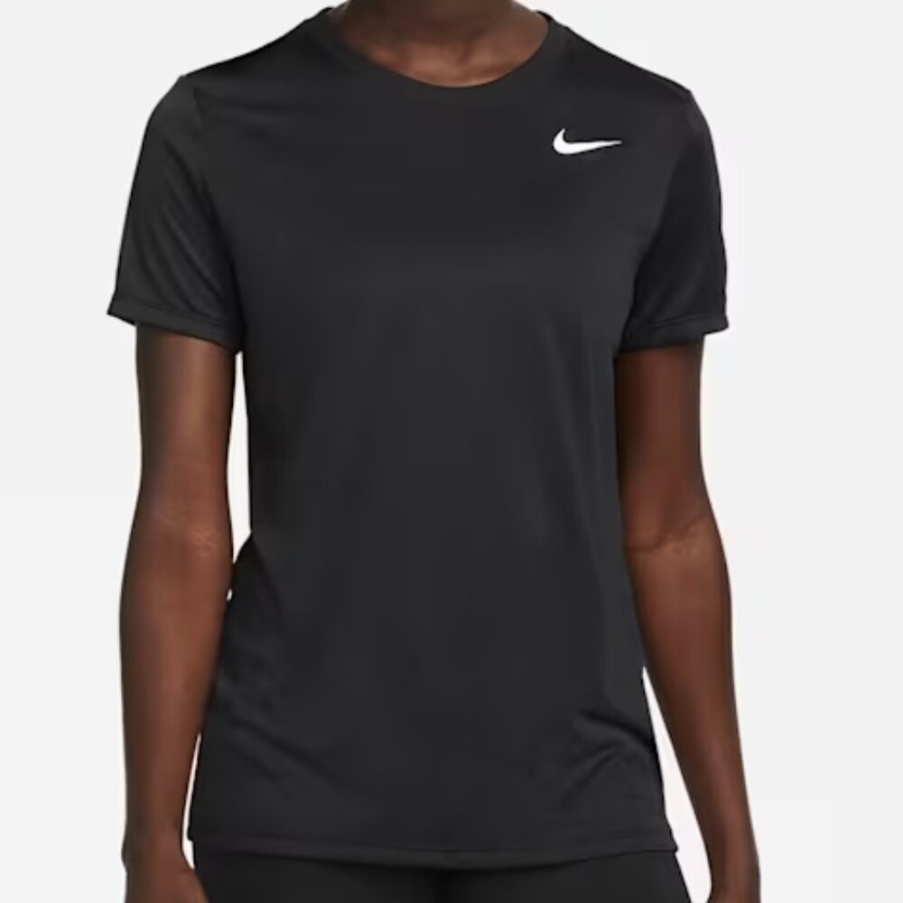 Nike Women’s Dri-Fit Training Tee Black Size Small New